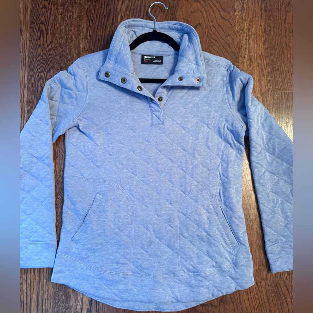 Marmot ladies quilted sweater
